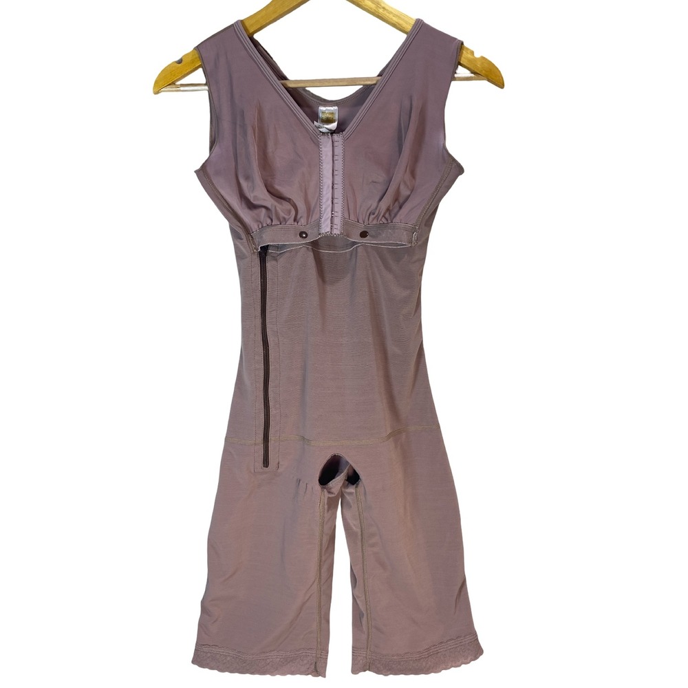Ann Chery Womens Full Body Shapewear Faja Post Surgical Compression Mauve XXL